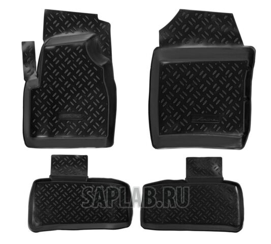 Купить AIRLINE ACMPS10 Ковры в салон UAZ Patriot (2005-14) компл. 4 шт., высокий борт, полимерные, черные